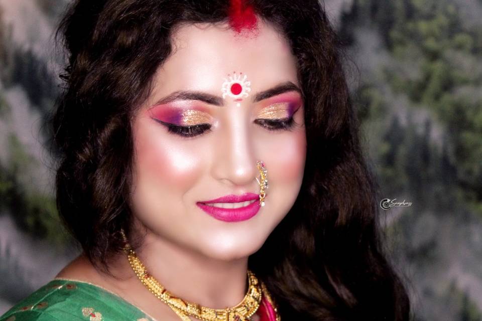 Bridal makeup