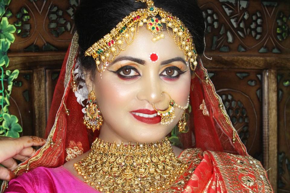 Bridal makeup