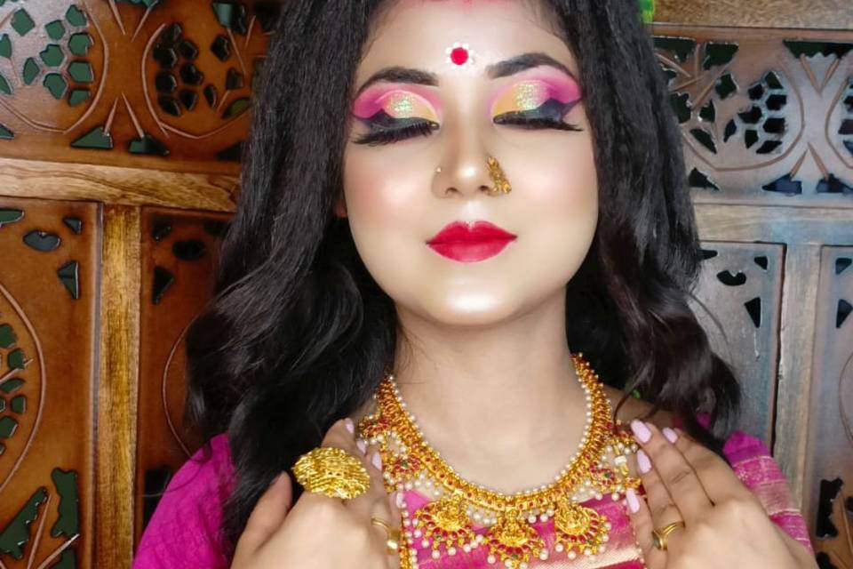 Bridal makeup