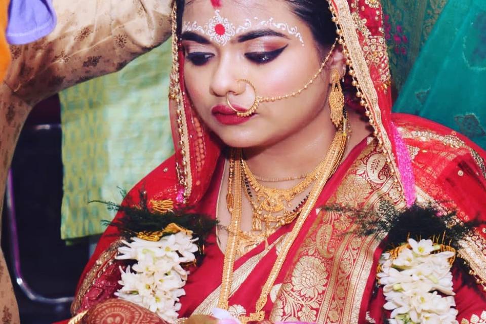 Bridal makeup