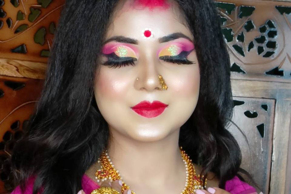 Bridal makeup