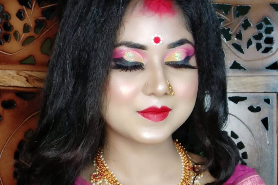 Bridal makeup