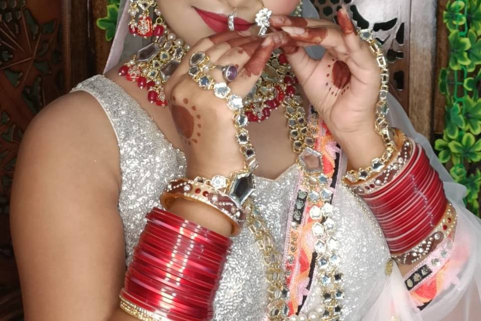 Bridal makeup