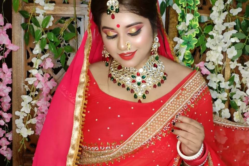 Bridal makeup