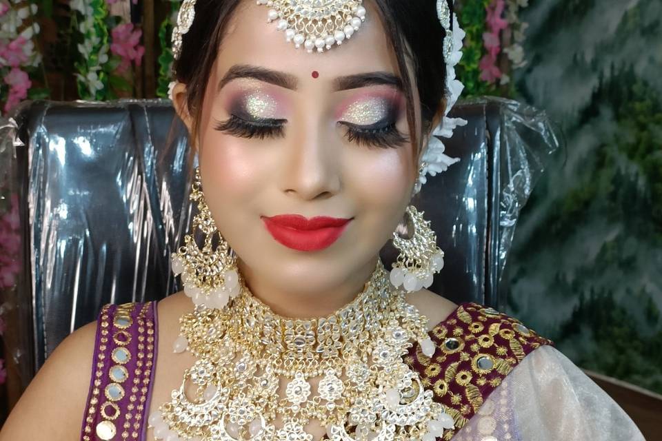 Bridal makeup