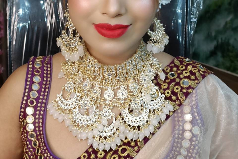 Bridal makeup