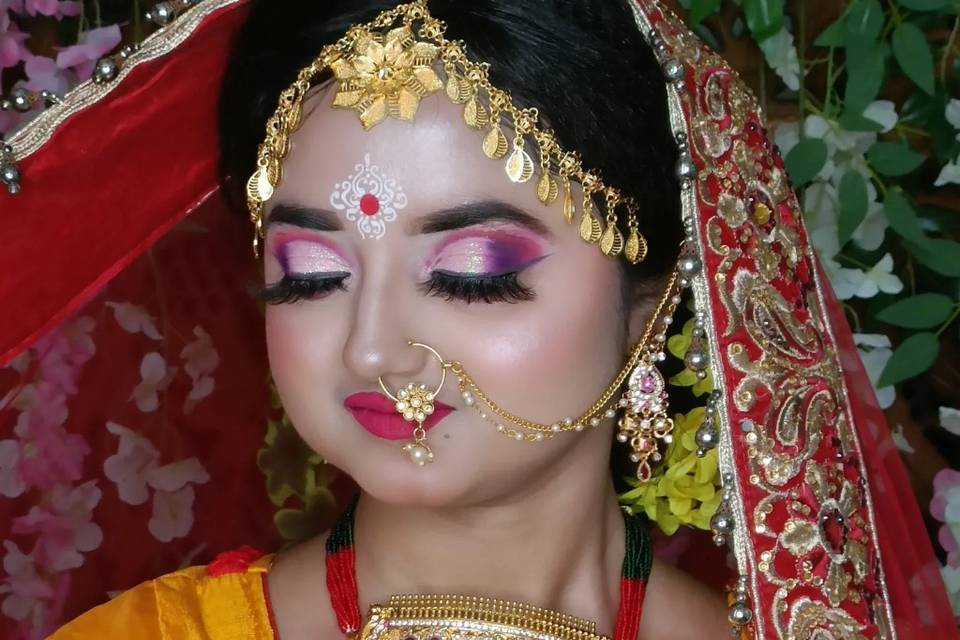 Bridal makeup