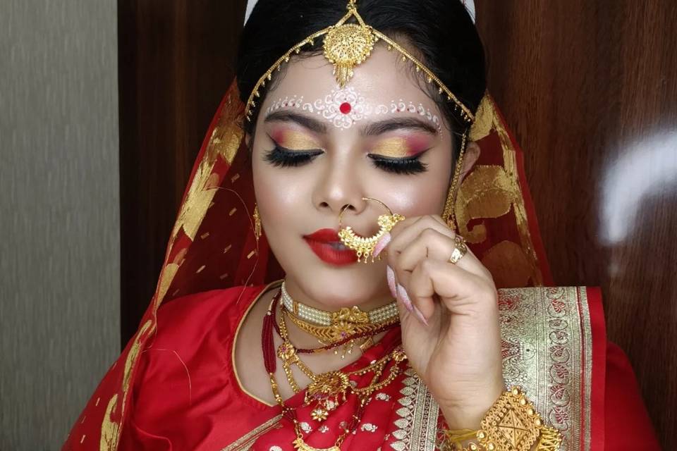 Bridal makeup