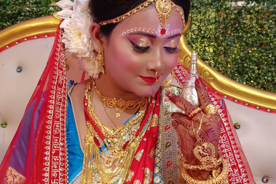 Bridal makeup