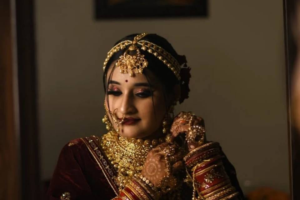 Bridal makeup