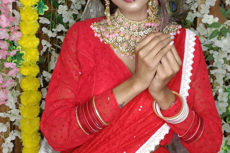 Bridal makeup