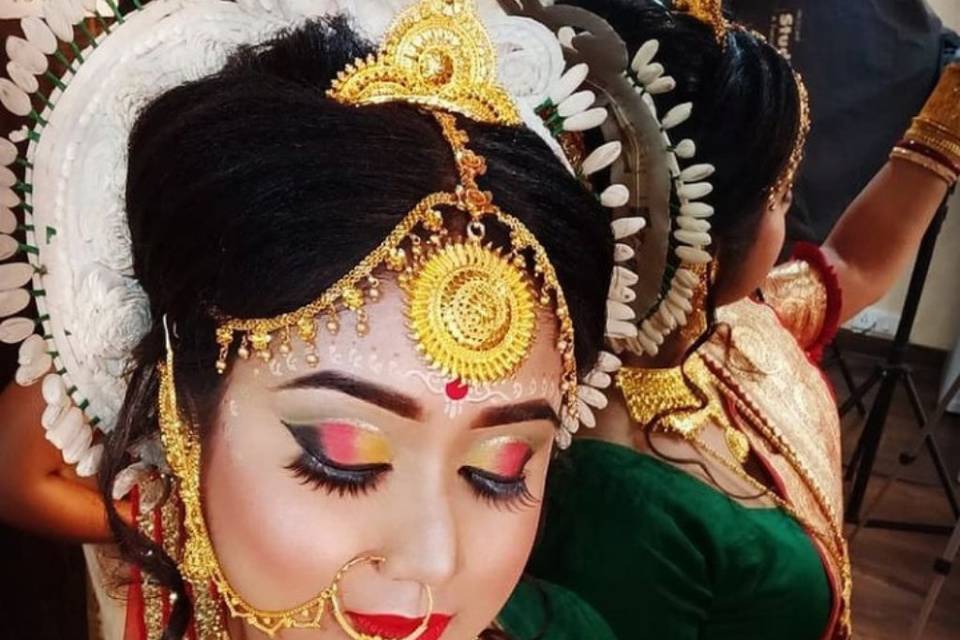 Bridal makeup