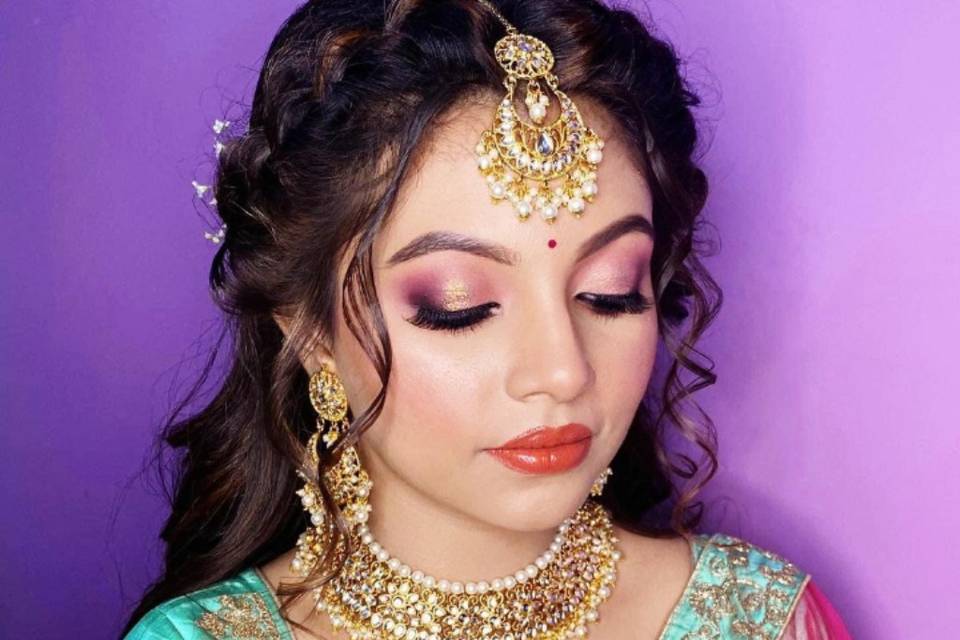 Bridal makeup