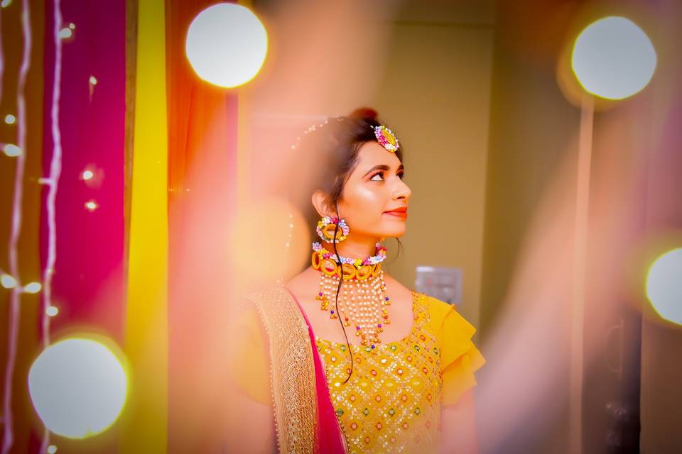 Haldi bride