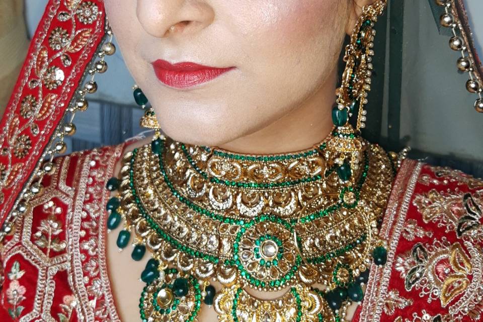 Bridal makeup