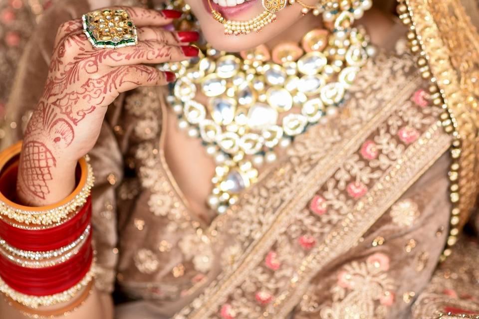 Bridal makeup