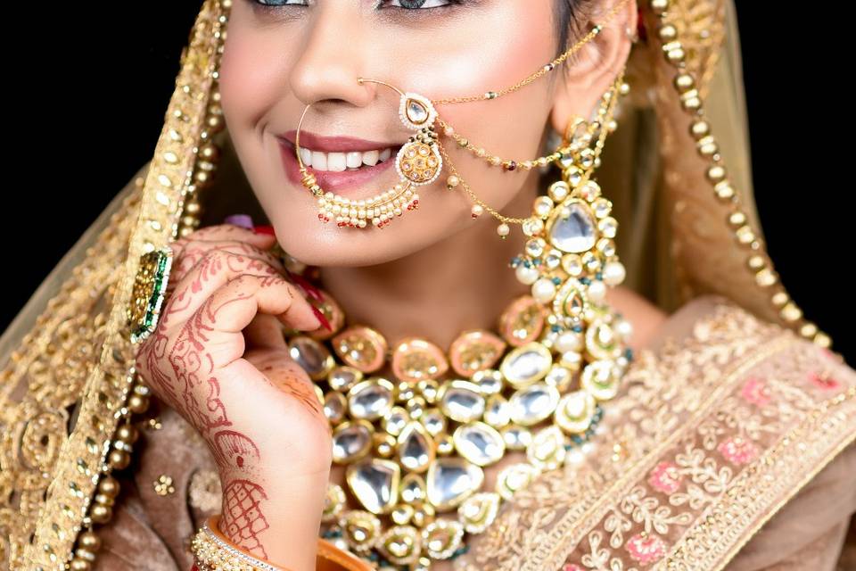 Bridal makeup