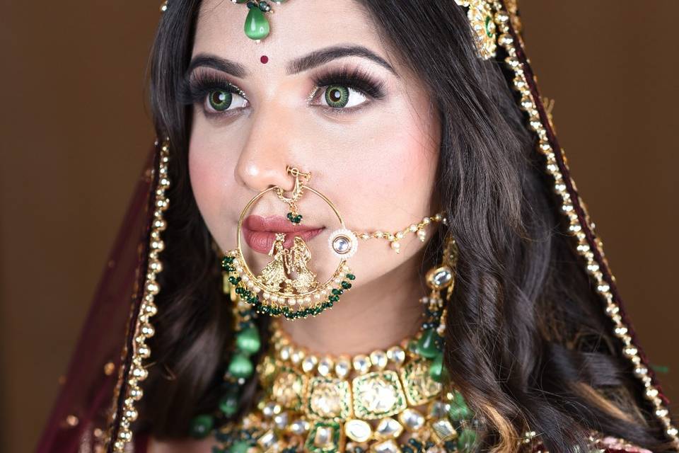 Bridal makeup