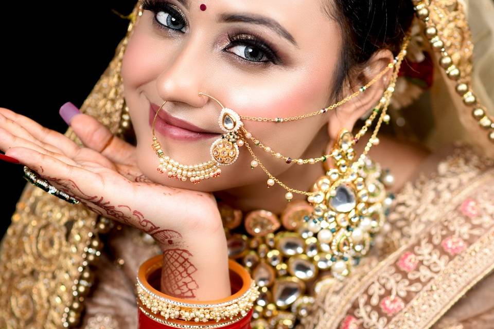 Bridal makeup