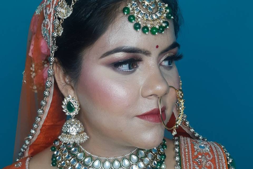 Bridal makeup