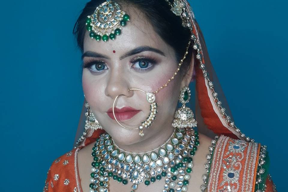 Bridal makeup