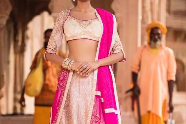 Satya Paul, DLF Emporio Mall - Lehenga - Mahipalpur - Aerocity