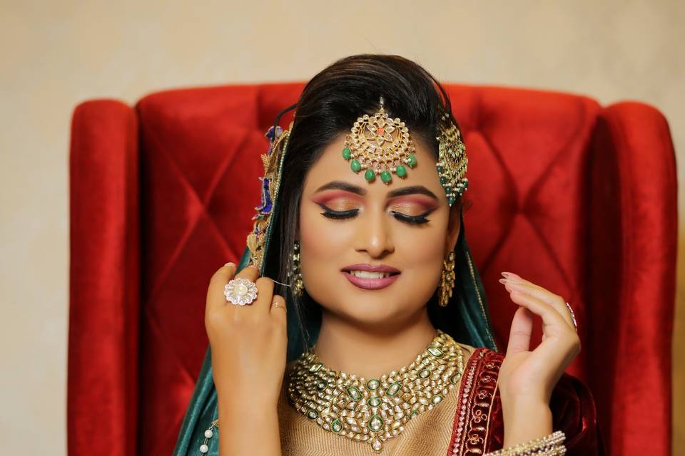 Bridal makeup