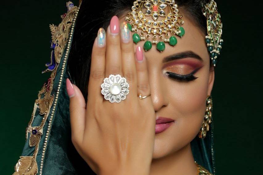 Bridal makeup