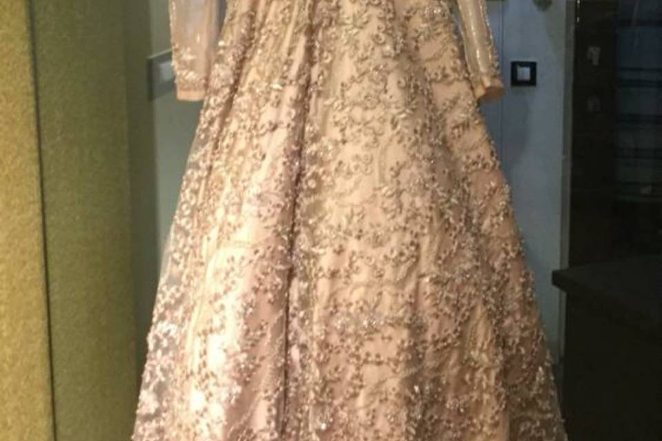 Designer gown