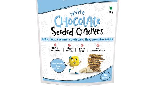 White Chocolate Seeded Cracker