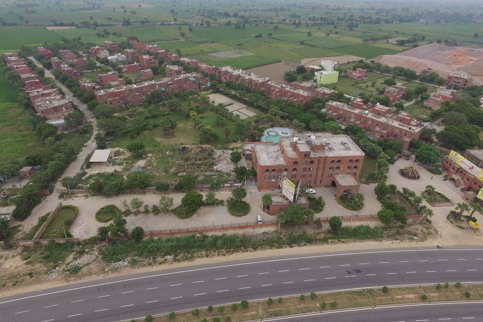 Aerial view of the Resort
