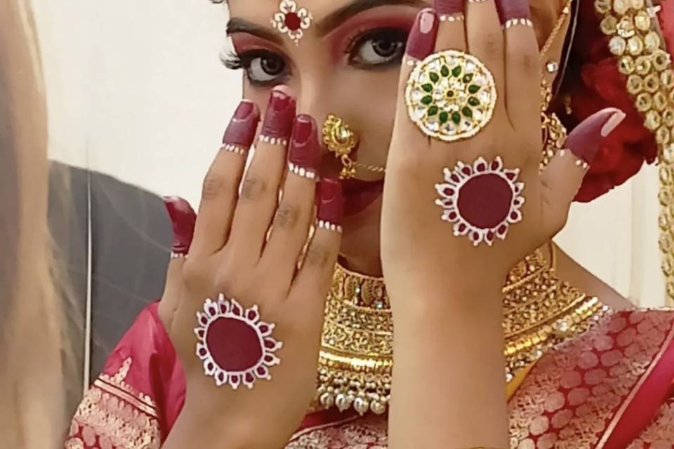 Bridal makeup