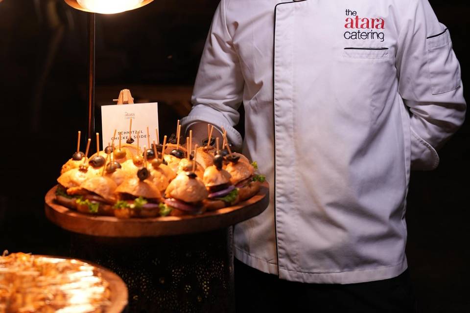 Catering setup