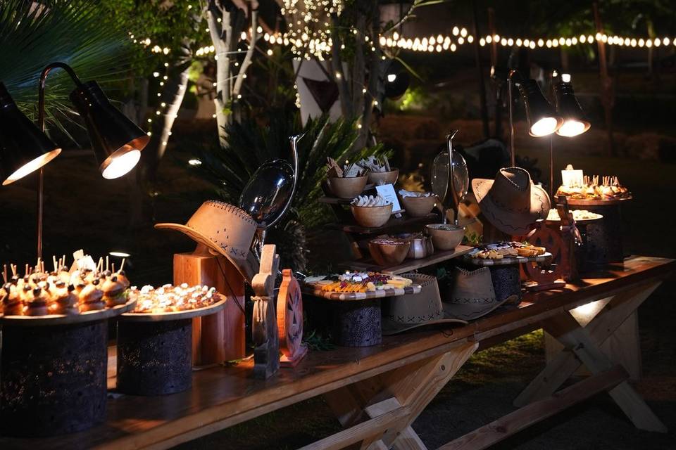 Catering setup