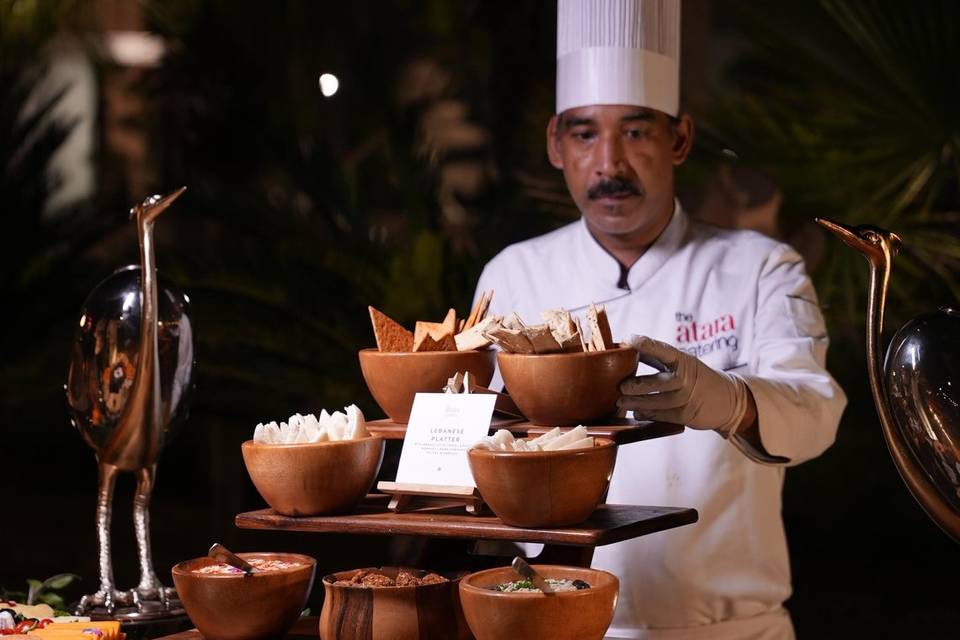 Catering setup