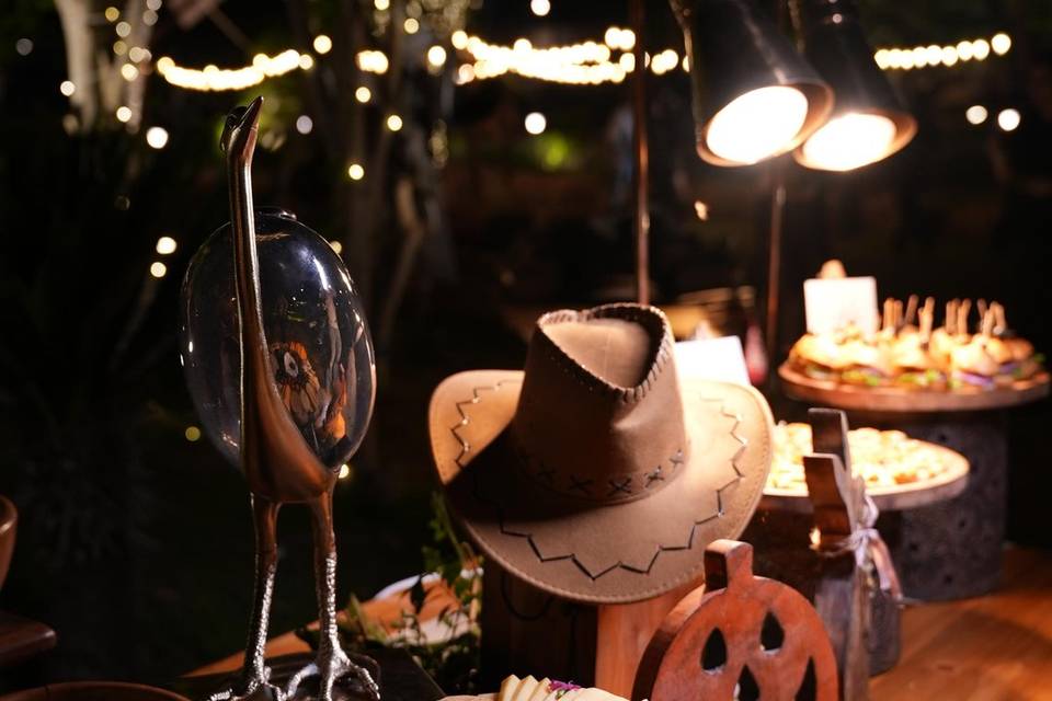 Catering setup