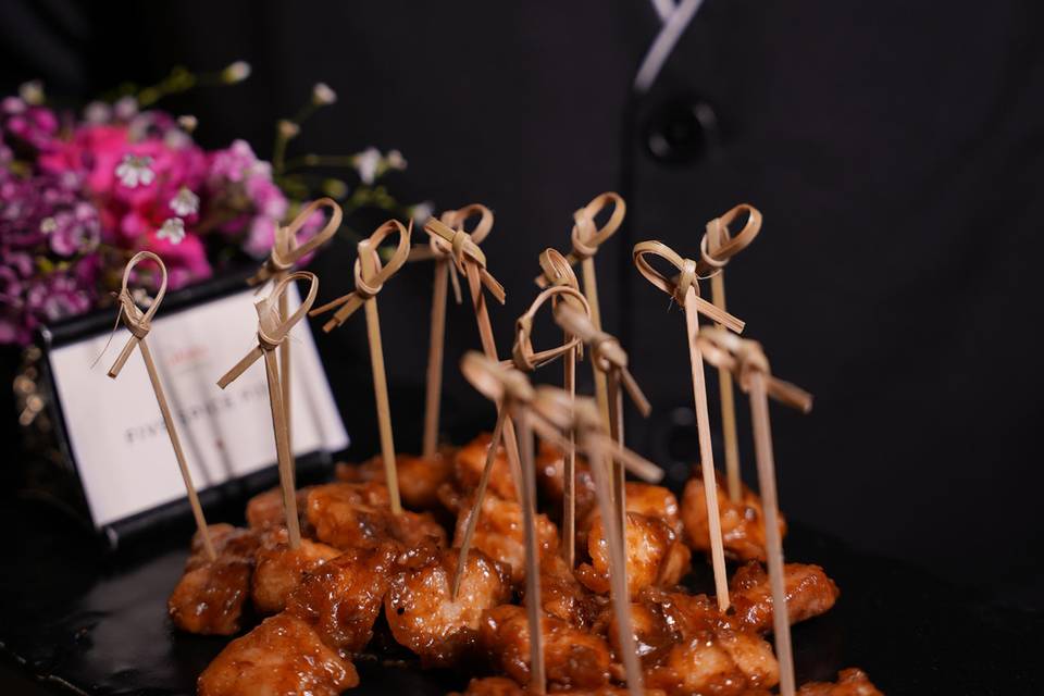 Catering setup