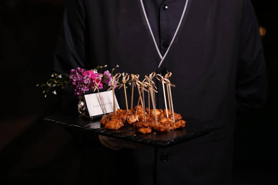 Catering setup