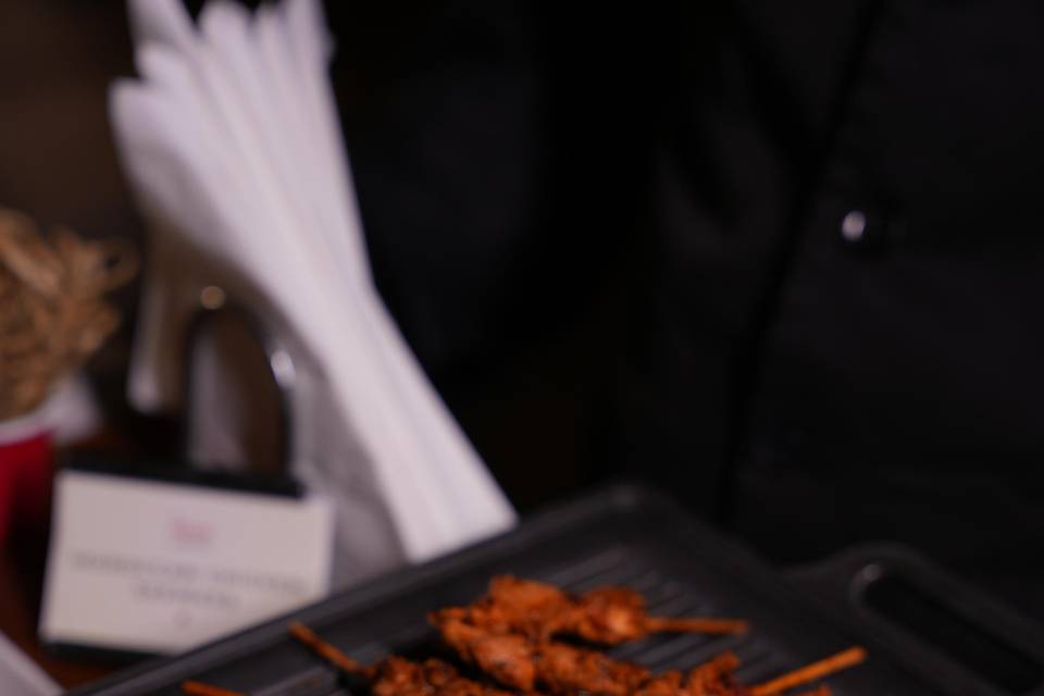 Catering setup