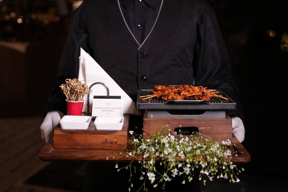 Catering setup