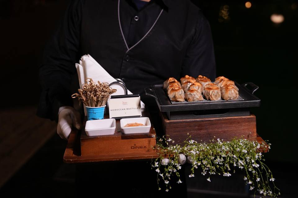 Catering setup