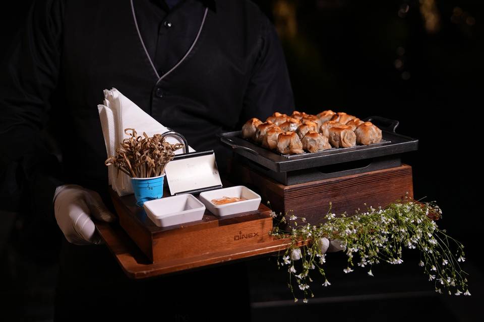 Catering setup