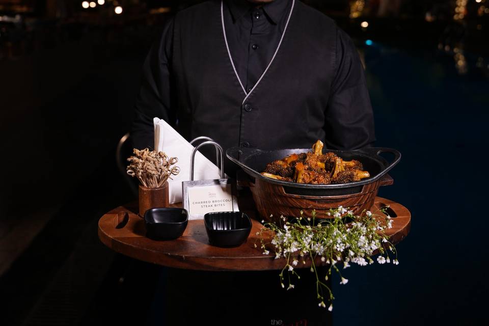Catering setup