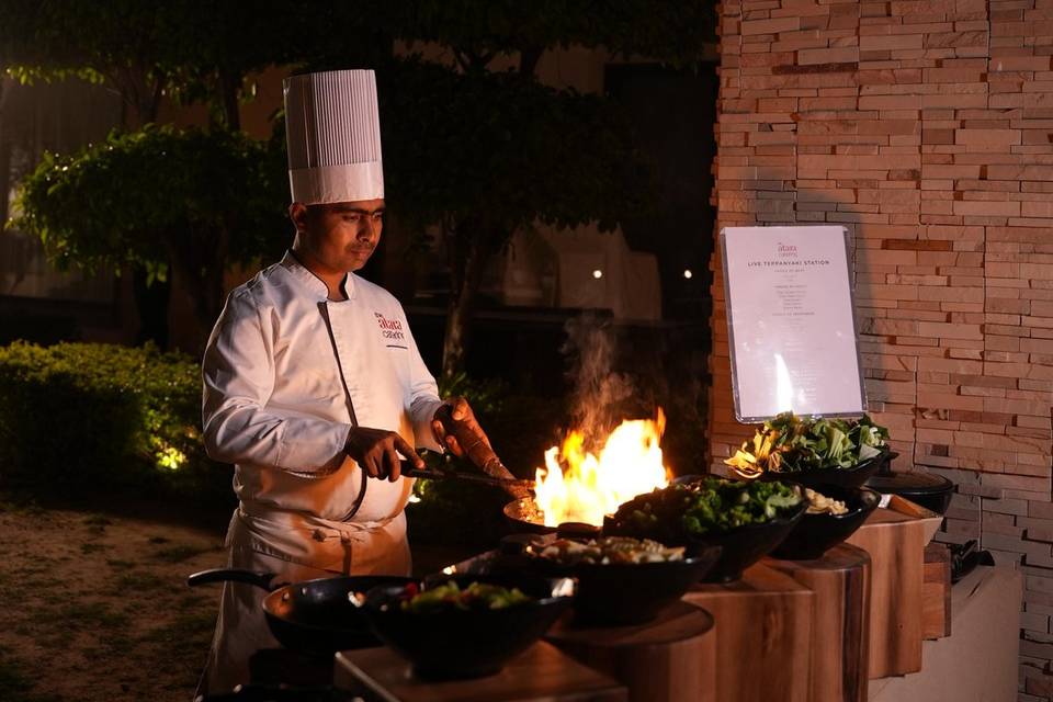 Catering setup