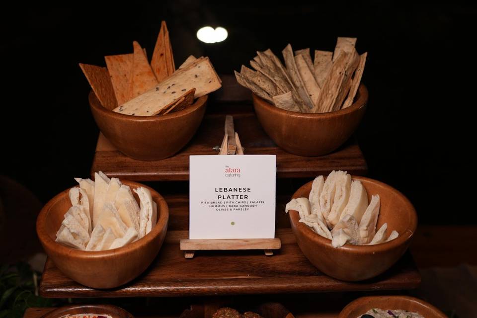 Catering setup