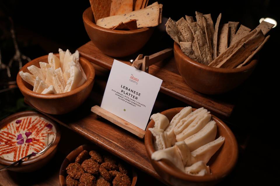 Catering setup