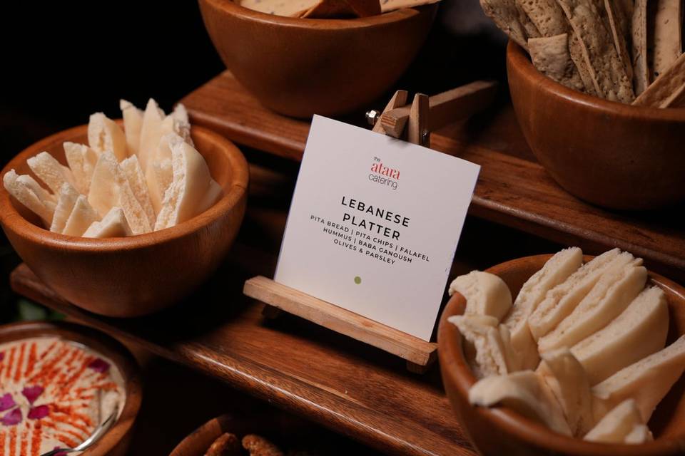 Catering setup