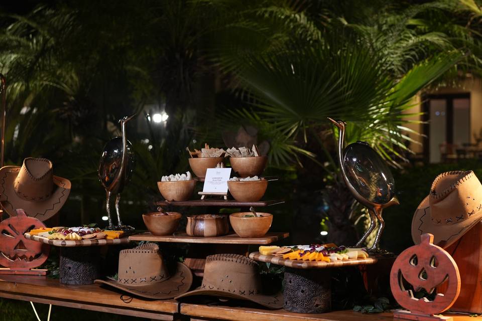 Catering setup