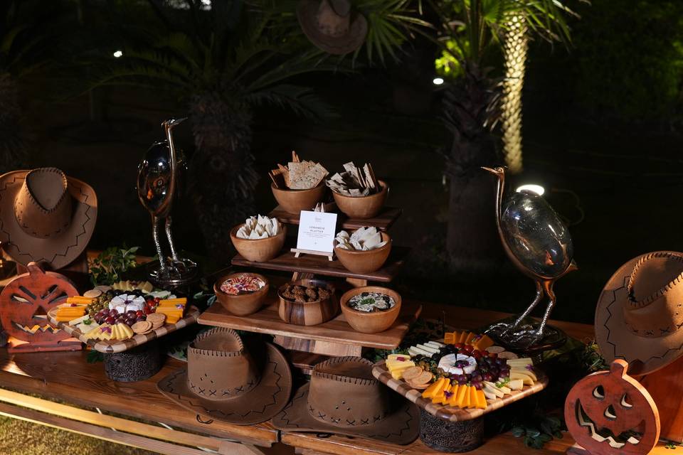 Catering setup