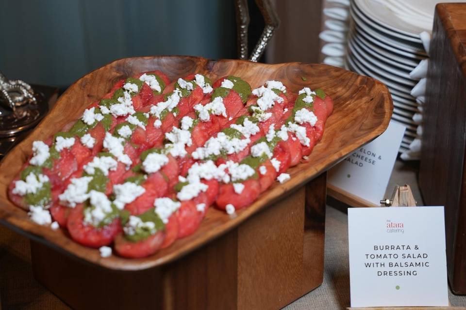 Catering setup